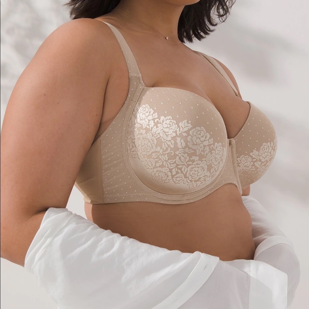SOME STUNNING SUPPORT Full Coverage Bra. 34D